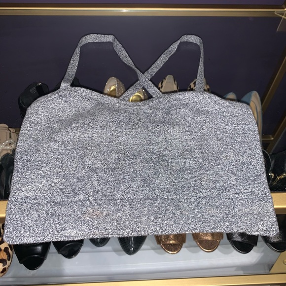 American apparel Grey sweater crop top - Picture 1 of 2